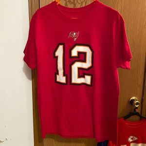 Adult Tom Brady Tampa Bay Buccaneers Tshirt Size Lg